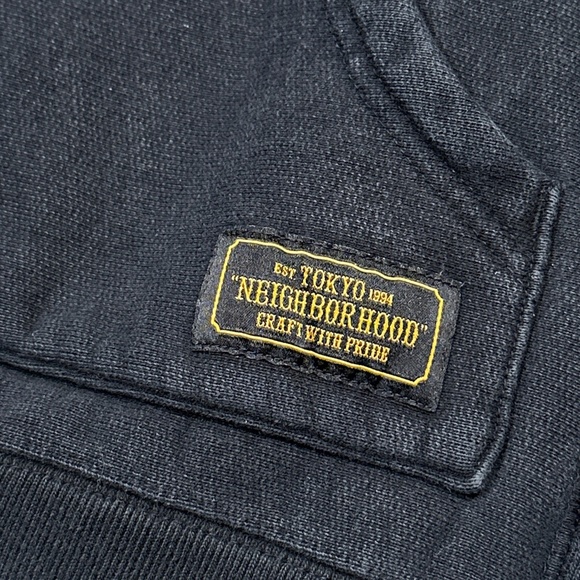 Neighborhood Reverse Weave Mess With The Best Die Like The Rest Hoodie Mens L - Picture 4 of 13